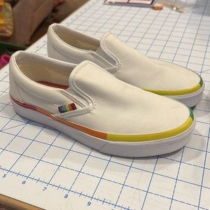 Vans Casual Slip On Pride Rainbow Sneaker